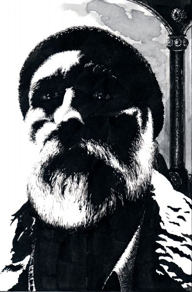 Абаимов Владимир Новогодний автопортрет / The New Years Self-Portrait