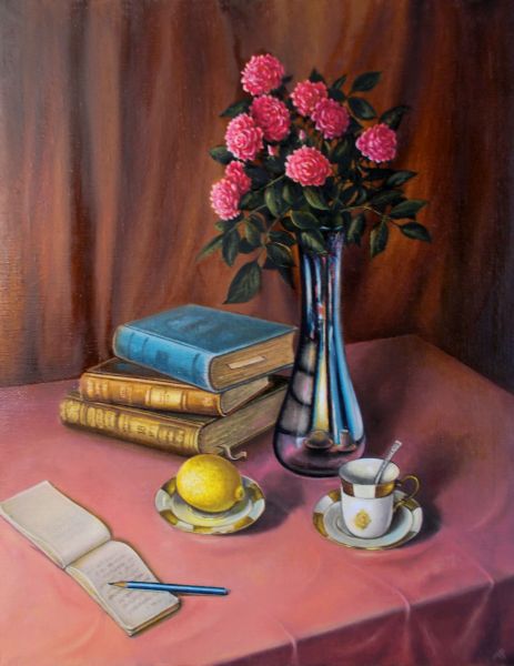 Абаимов Владимир Задумчивый натюрморт / Pensive Still Life