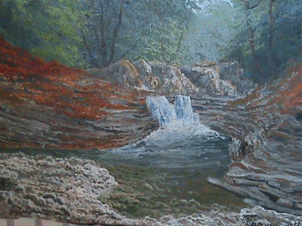 Таратина Юлия р.Пшады. Водопады.